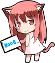 😒 emoji Puni never smile :: @line_stickers Telegram sticker 9 of 40