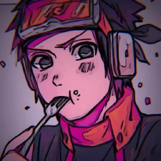 🧡 emoji Какаши, Зецу, Обито Telegram sticker 18 of 46
