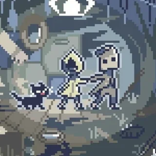 🌟 emoji Little Nightmares ➩ @Earth928B Telegram sticker 5 of 50