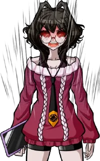 🤬 emoji mitsume kokoro.. Telegram sticker 21 of 120