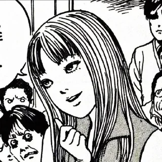 🖤 emoji Tomie Telegram sticker 17 of 33