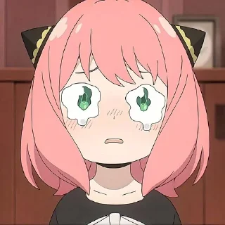 🥺 emoji Аня форджер @anime_sticks Telegram sticker 7 of 20
