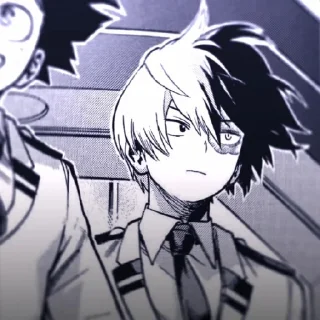 Sticker from // Todoroki Shoto // @sshasstiks // Шото Тодороки