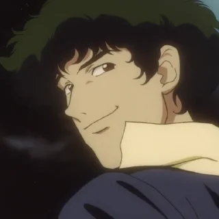 😏 emoji cowboy bebop Telegram sticker 16 of 30