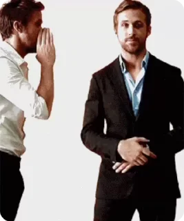 Sticker from Ryan Gosling solo