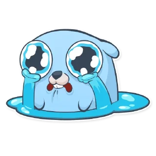 😭 emoji Gopher Telegram sticker 13 of 17