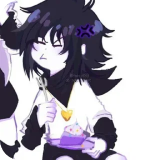 💜 emoji 💜XTale💜 @UndertaleDeltaruneStickersArts Telegram sticker 23 of 120