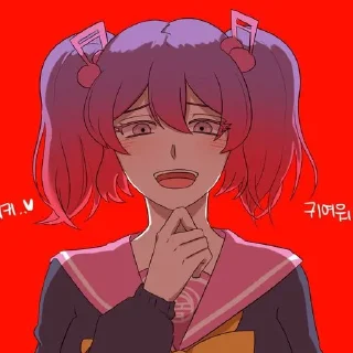 🫣 emoji Kanade otonokoji Telegram sticker 14 of 14