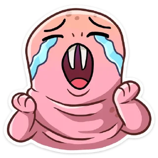 😭 emoji Голый землекоп от @TgSticker Telegram sticker 12 of 49