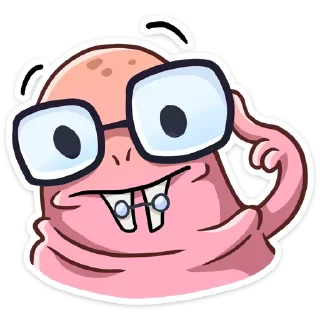 🤓 emoji Голый землекоп от @TgSticker Telegram sticker 14 of 49