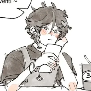 ☁️ emoji лира и миндальный тофу Telegram sticker 7 of 120