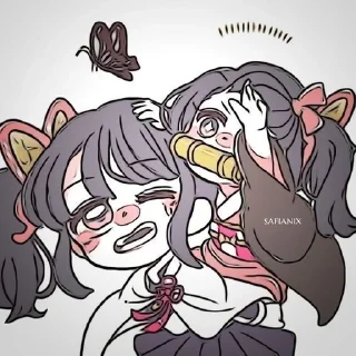 Sticker from Канао × Незуко @shihzo_rara