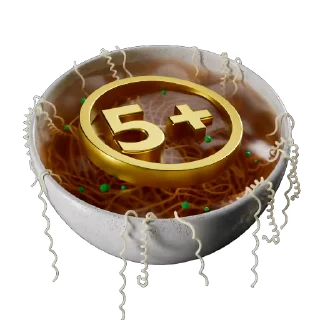 🍜 emoji Luxury Pack by @arleksey Telegram sticker 15 of 37