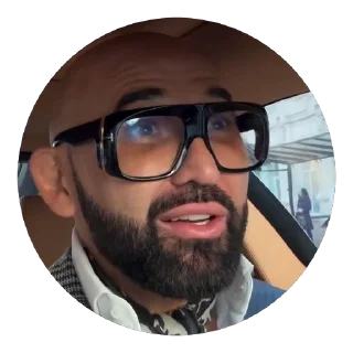 🤨 emoji Nikolay Anatolievich Vasilenko by @arleksey Telegram sticker 8 of 21