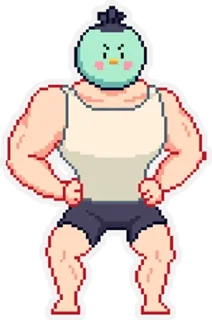 🏋️‍♂️ emoji S7 sprites stickers @ImMariaMafia Telegram sticker 20 of 23