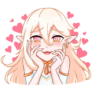😍 emoji Айрис Telegram sticker 6 of 48