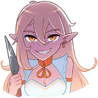 😈 emoji Айрис Telegram sticker 19 of 48