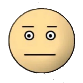 😐 emoji Дурак Telegram sticker 20 of 28