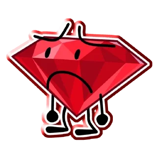 ☹️ emoji Фаворитка Руби Telegram sticker 9 of 67