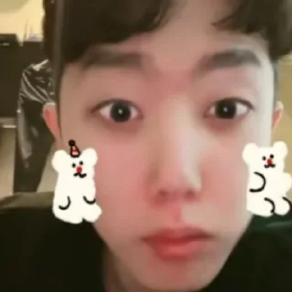 😳 emoji I DON'T KNOW ENGLISH:((( Telegram sticker 13 of 26
