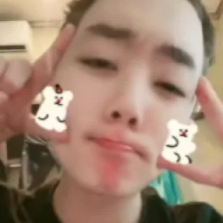 🥰 emoji I DON'T KNOW ENGLISH:((( Telegram sticker 16 of 26