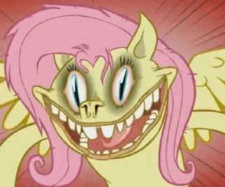 😱 emoji fluttershy by @dnevnikaykusa Telegram sticker 11 of 23