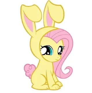 🐰 emoji fluttershy by @dnevnikaykusa Telegram sticker 10 of 23