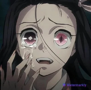 😢 emoji Незуко💗 Telegram sticker 8 of 27