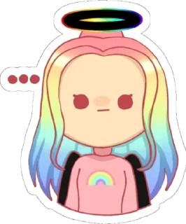 😶 emoji Ulyana↶✧⃝ Telegram sticker 8 of 47