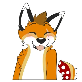 😋 emoji Kiba Pulex Telegram sticker 17 of 41