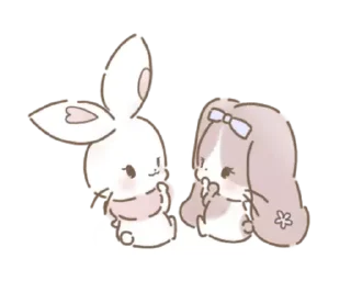 🐇 emoji ꒰ kusagi - @wexsavi ♡ ࿐ Telegram sticker 21 of 24