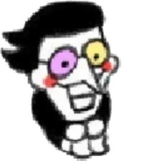 Sticker from Spamton