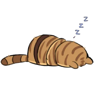 😴 emoji Tora Eli Telegram sticker 11 of 14