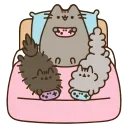 👾 emoji Animated Pusheen @IMG2D Telegram sticker 11 of 40