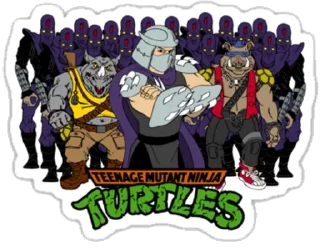😱 emoji @TVstickers Ninja Turtles Telegram sticker 9 of 22