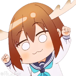 🥳 emoji Shikanoko p1 @fixfox Telegram sticker 8 of 120