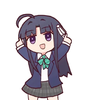 Sticker from Girls Band Cry @fixfox