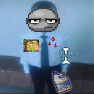 😕 emoji отбеливатель-это круто Telegram sticker 6 of 34