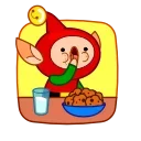 🤤 emoji Speedy Elf Telegram sticker 20 of 23