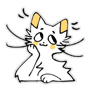 🥰 emoji Аниме кошки для настоящих мужчин Telegram sticker 11 of 21