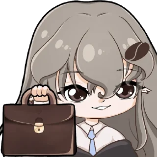 🧳 emoji The Coffee Elf Telegram sticker 5 of 68