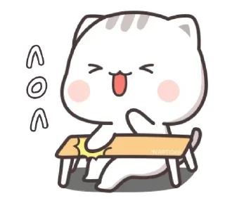 ❤️ emoji Котэ-тян @anime_Stickerr Telegram sticker 16 of 22