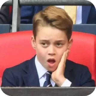 😲 emoji Prince George Telegram sticker 5 of 33