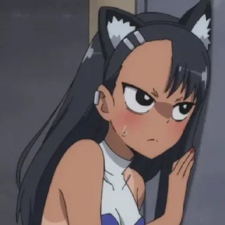 🤨 emoji Nagatoro Telegram sticker 5 of 8