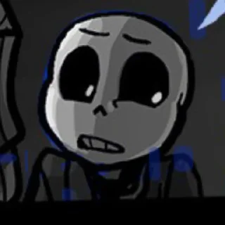 😔 emoji Insomnia Sans Telegram sticker 14 of 60