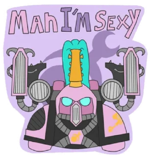 Sticker from WH40k