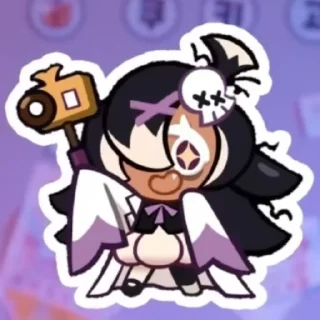 Sticker from Black garlic cookie👻