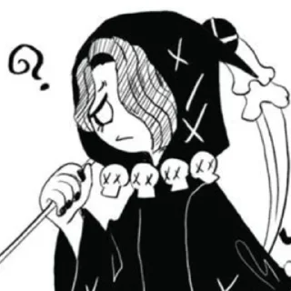 ❓ emoji лакричка как муд Telegram sticker 17 of 28