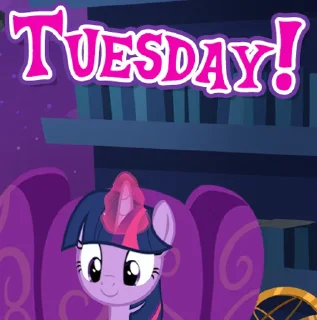 🗓 emoji Wow! Glimmer | @MLP_AnimatedStickers Telegram sticker 10 of 120