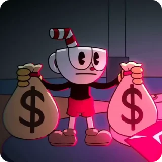 🌟 emoji Cuphead [Indie Cross] @SubSticks @fStikBot Telegram sticker 7 of 75